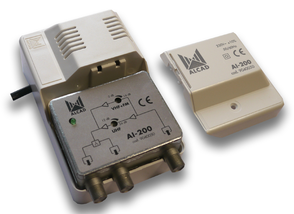 Alcad amplifier broadband AI-200 | Satelitní technika - satelitní ...