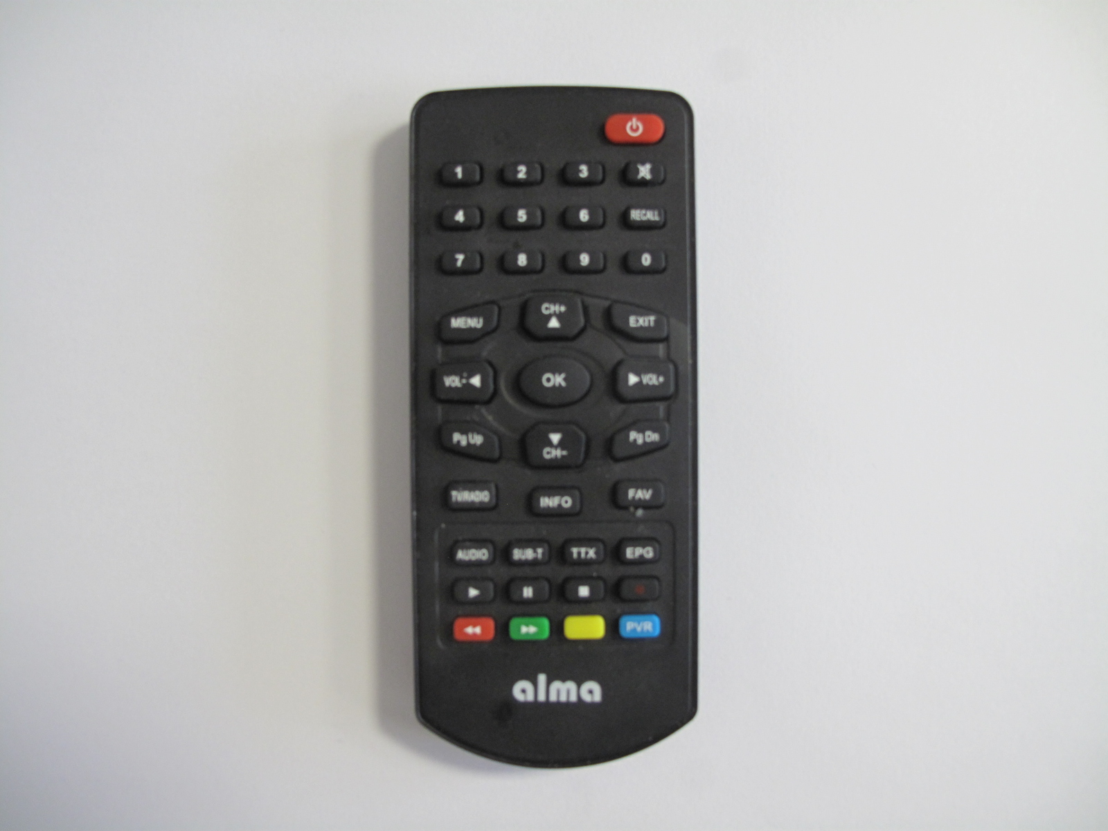 ALMA remote control T1550Battery CR2025 Satelitní technika