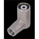 A class 90° IEC female connector for 6,9 mm cable, C 95 H