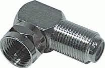 Angle F-Connector-F-female-F male