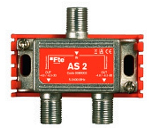AS second Inductive Splitter 5-2400 MHz F-Connector. 2 O