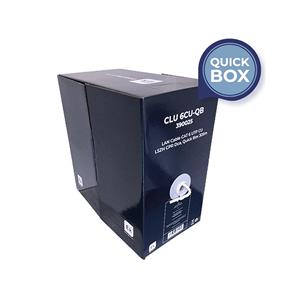 Cat6 cable, 4 pairs of copper with central cross and LSZH jacket Pull-box 305m