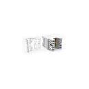 Cat6A UTP keystone jack / female connector
