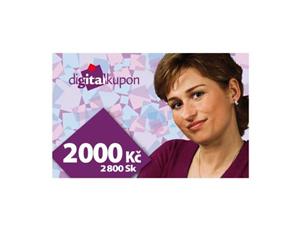 Coupon Gital 2000 CZK