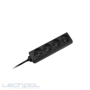 Extension lead 220 V-3x socket, 1.5 m long