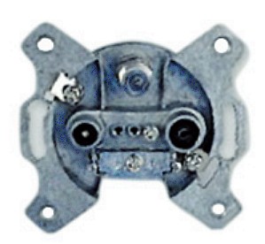 FTE wall socket end TV/SAT/R AO 90 S