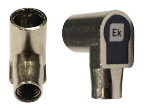 ITS connector F 6.9 mm angled profile