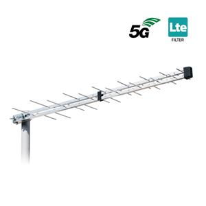 nténa terestriálna pasívna LTE filter Iskra P-2845 FLT7 H/V LTE700 5G