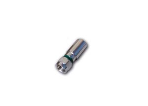OEM compression F connector 3,9/6,8-Green