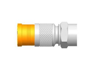 PPC CVA 37-Compression F connector 5 mm orange-H 121