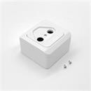 SU Socket case, wall-mount, 2 holes SET