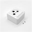 SU Socket case, wall-mount, 3 holes SET