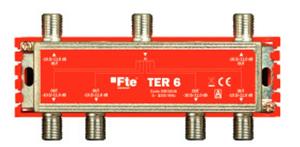 TER 6 Inductive Splitter 5-1000 MHz F Connector. 6 OU