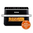 TESLA AirCook DualHeat QD575 XXL - multifunctional dual digital hot air fryer