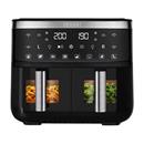TESLA AirCook DualZone Q450 XXL - multifunctional dual digital hot air fryer