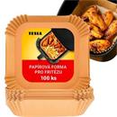 TESLA AirCook QB2055 - air fryer paper liners 16 x 16 cm (100 pcs)