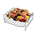 TESLA AirCook QB256 - double layer stainless steel rack for skewers/roasters (4 grill needles)