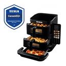 TESLA AirCook TrioZone Q636 XXL - multifunctional three-zone digital hot air fryer