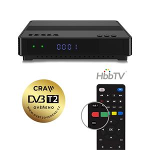 TESLA HYbbRID TV TH210 T2 box HEVC H.265 s HbbTV