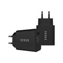 TESLA Power Charger T100 - fast charger 20 W PD 3.0/PPS (black colour)