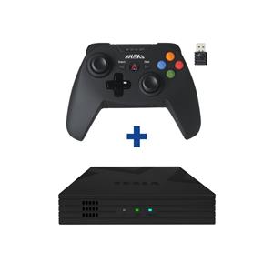 TESLA - SET MediaBox XT750 Android TV + Shaks S1+
