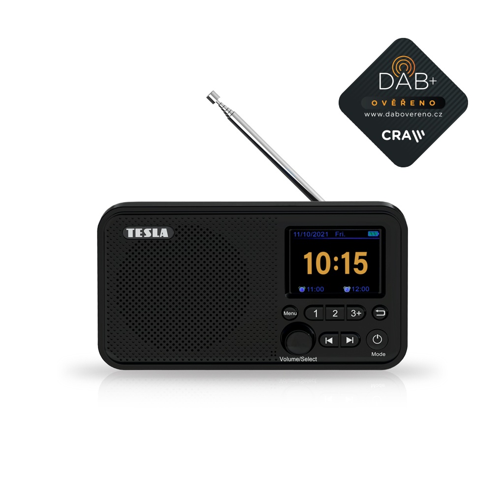 TESLA Sound DAB75 radio with DAB+ Satelitní technika satelitní