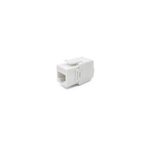 Tool-less Cat6A keystone jack UTP female connector