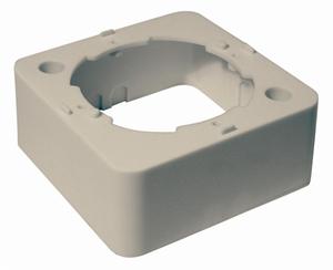 TRIAX installation box for wall socket on the wall-cream