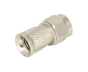 Twist-on with wings F-connector male for 6,7 mm cable, with O-ring