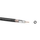 Zircon coaxial cable 125 CU ALPE Black, 100m