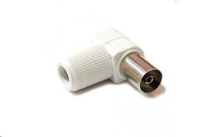 Zircon connector IEC female angled