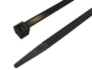 Zircon tape tightening black 4.8 x 300 mm-pack of 100 pk